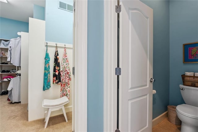 bathroom with toilet