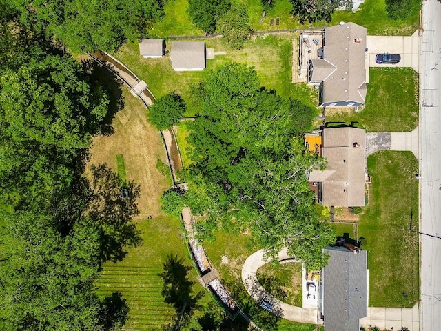 6138 Hadley St, Merriam, KS 66202 - drone / aerial view