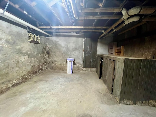 2312 Maple Ave, Leavenworth, KS 66048 - view of unfinished below grade area