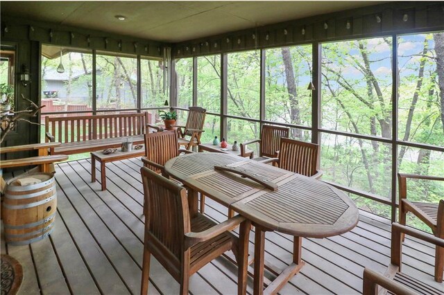 12 Woodland Trl, Warrensburg, MO 64093 - sunroom with plenty of natural light
