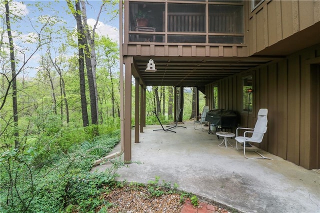12 Woodland Trl, Warrensburg, MO 64093 - view of patio / terrace featuring grilling area