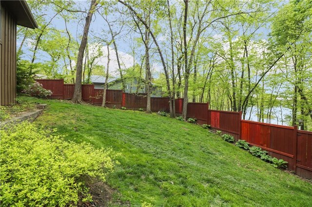 12 Woodland Trl, Warrensburg, MO 64093 - view of yard with a water view