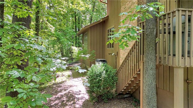 12 Woodland Trl, Warrensburg, MO 64093 - view of property exterior with stairs