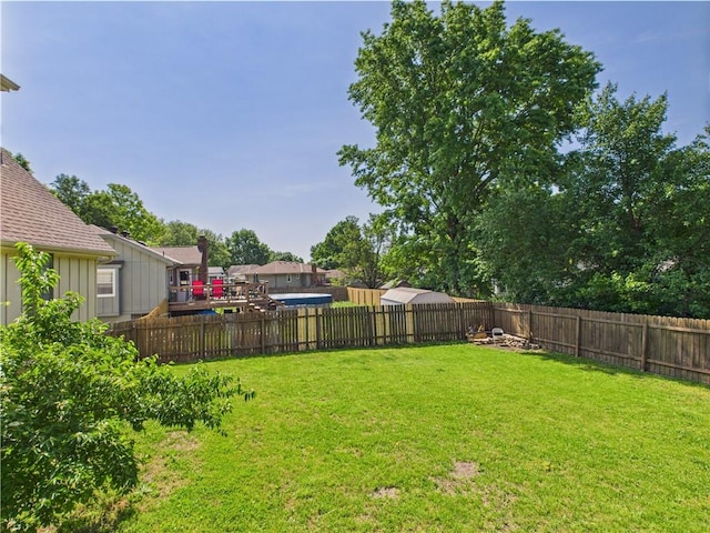 view of yard