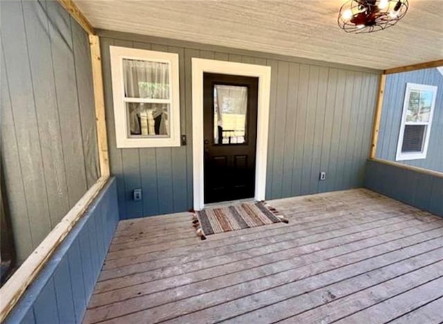 view of deck