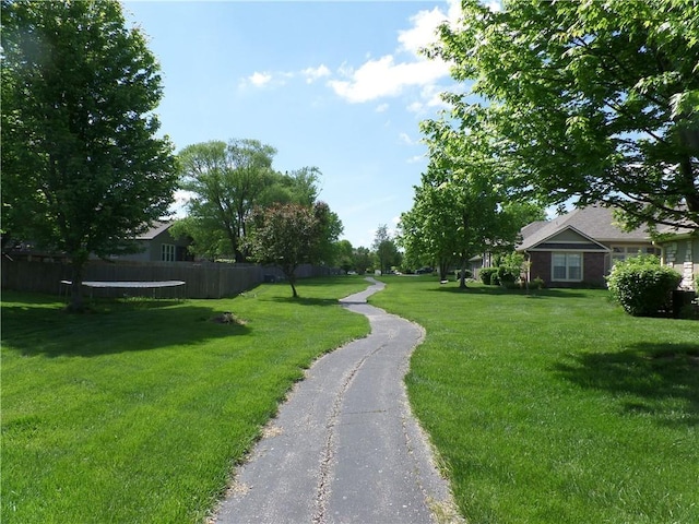 view of road