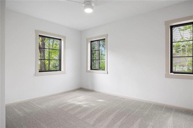 1639 Indiana St, Lawrence, KS 66044 - spare room featuring healthy amount of natural light, carpet flooring, and baseboards