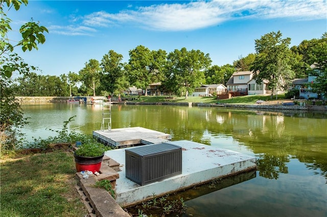 14 Emerald Shore Dr, Lake Tapawingo, MO 64015 - dock area with a water view