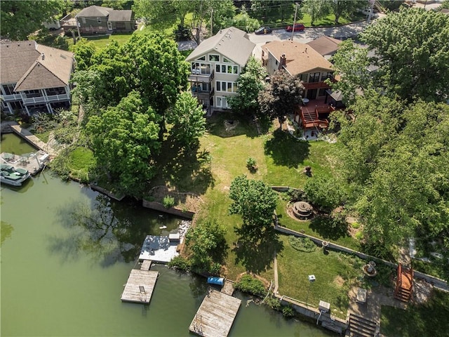 14 Emerald Shore Dr, Lake Tapawingo, MO 64015 - aerial view of property's location featuring a nearby body of water
