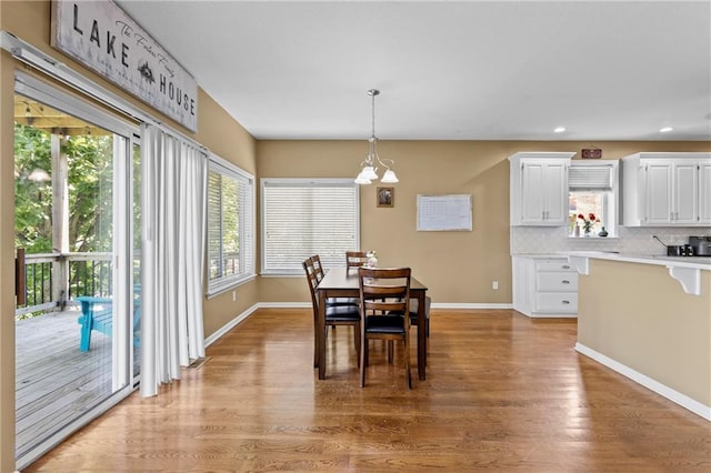 14 Emerald Shore Dr, Lake Tapawingo, MO 64015 - dining room with light wood-style floors and recessed lighting