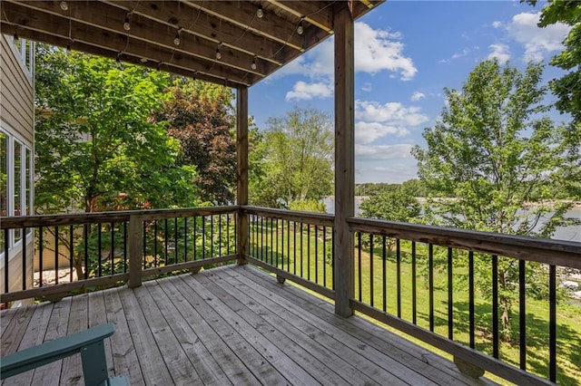 14 Emerald Shore Dr, Lake Tapawingo, MO 64015 - view of deck