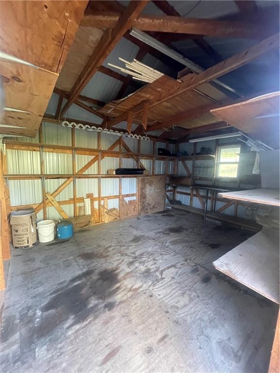 miscellaneous room featuring a garage