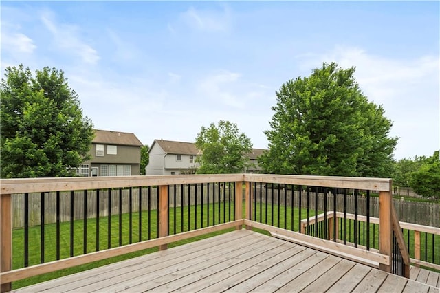 18461 W 157th St, Olathe, KS 66062 - wooden deck featuring a fenced backyard