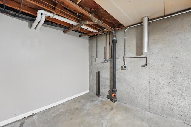 8020 Yecker Ave, Kansas City, KS 66109 - view of unfinished below grade area