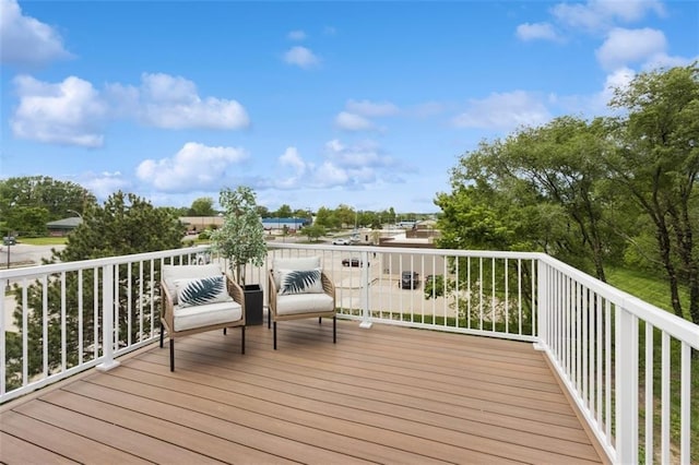 10924 W 67th St, Shawnee, KS 66203 - view of wooden terrace