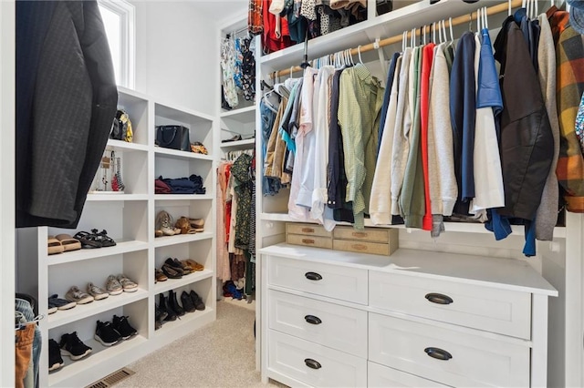2704 W 74th St, Prairie Village, KS 66208 - spacious closet with carpet