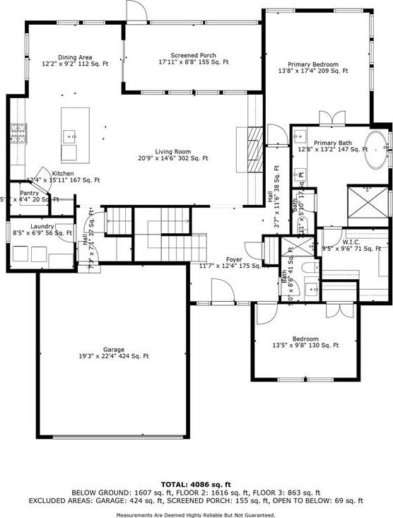 2704 W 74th St, Prairie Village, KS 66208 - property floor plan