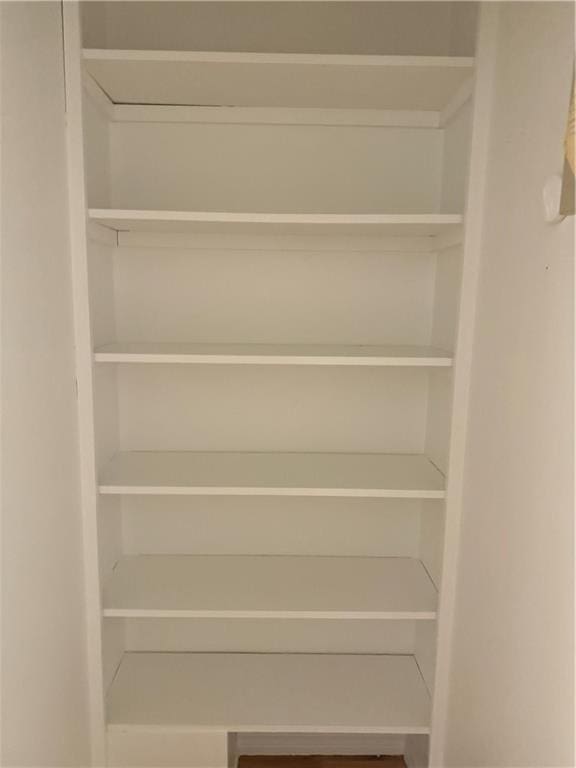 view of closet