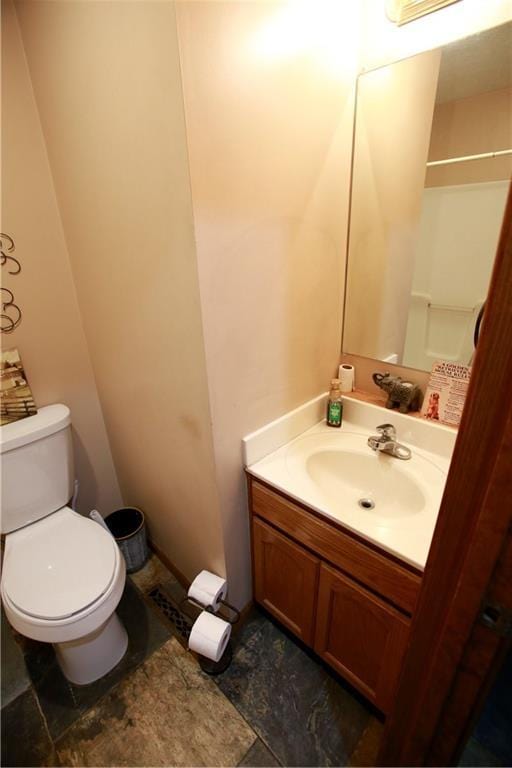 29208 E 343rd St, Garden City, MO 64747 - bathroom featuring vanity and toilet