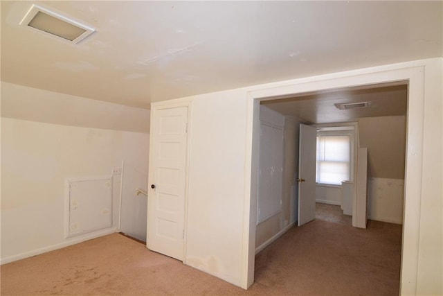 1221 Morgan Ave, Parsons, KS 67357 - additional living space featuring light carpet and visible vents