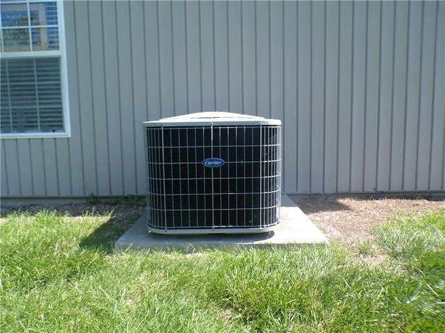 details featuring central AC unit