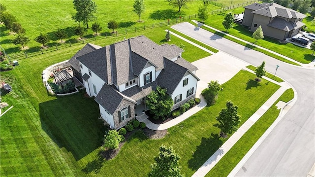 24411 W 70th St, Shawnee, KS 66226 - view from above of property