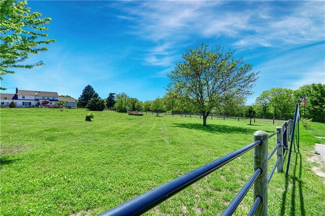 24411 W 70th St, Shawnee, KS 66226 - view of yard featuring a rural view