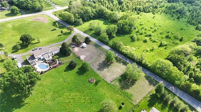 24411 W 70th St, Shawnee, KS 66226 - aerial view of property's location with a pool area