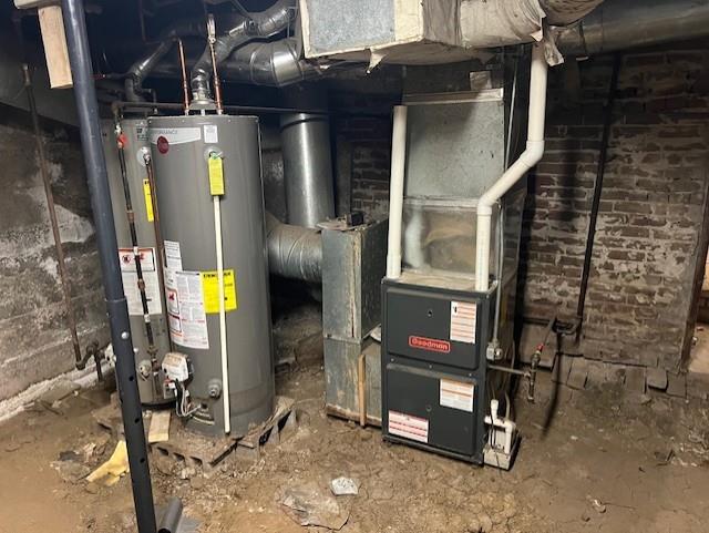 utilities featuring water heater
