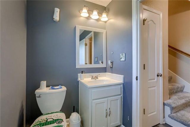 8403 NE 115th Ter, Kansas City, MO 64157 - bathroom featuring vanity and toilet