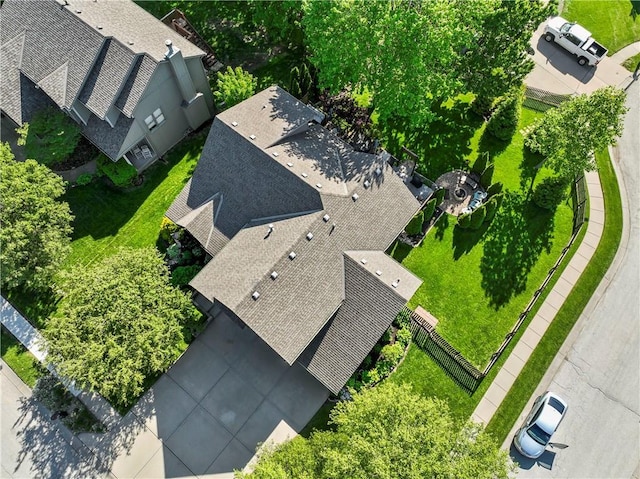 9808 N Hedges Ave, Kansas City, MO 64157 - view from above of property