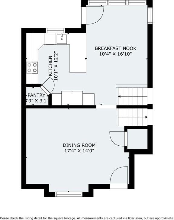 9808 N Hedges Ave, Kansas City, MO 64157 - floor plan / room layout