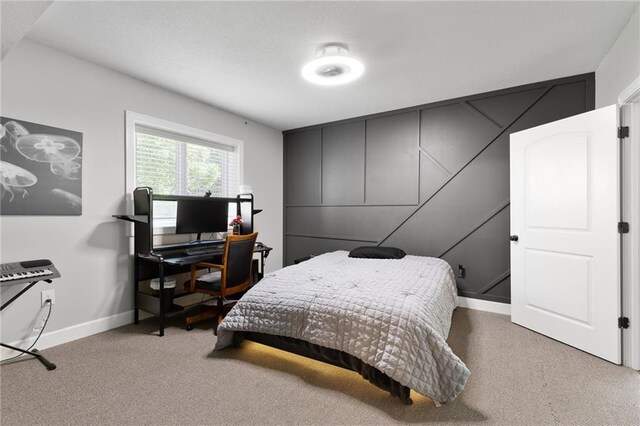 8701 W 157th St, Overland Park, KS 66221 - bedroom with light carpet and baseboards