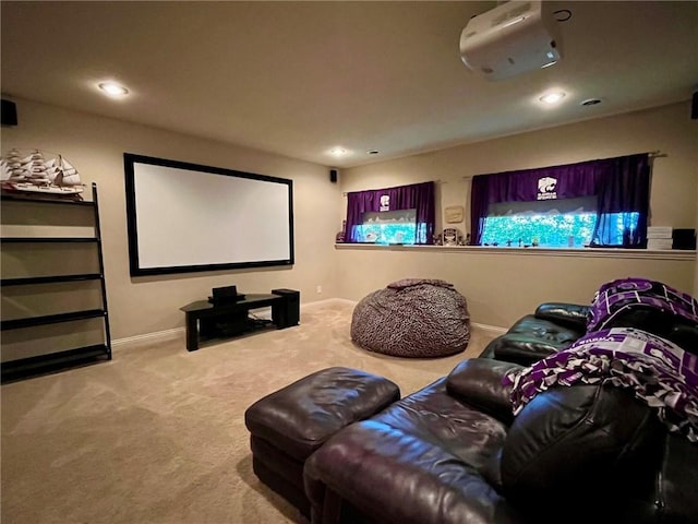 14692 S Garnett St, Olathe, KS 66062 - carpeted cinema with recessed lighting