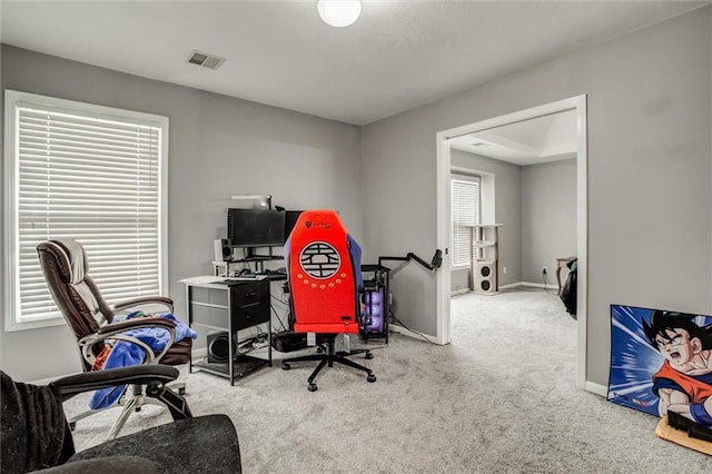 6700 N Charlston Dr, Kansas City, MO 64119 - carpeted office space with baseboards