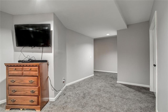 6700 N Charlston Dr, Kansas City, MO 64119 - carpeted bedroom featuring baseboards and recessed lighting
