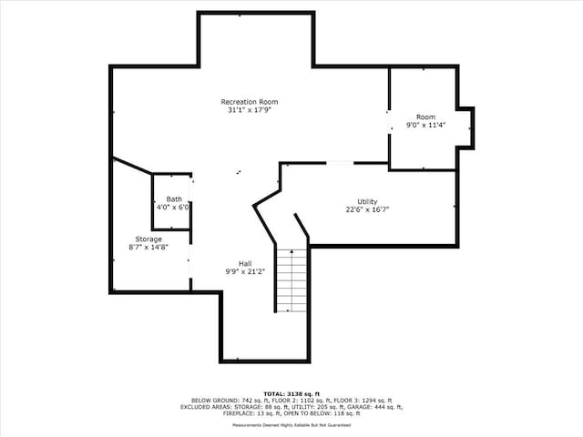 6700 N Charlston Dr, Kansas City, MO 64119 - home floor plan