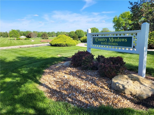 16611 E 53rd St, Independence, MO 64055 - community sign with a yard