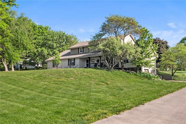 17201 NE 136th St, Kearney, MO 64060 - view of front of house with a front lawn