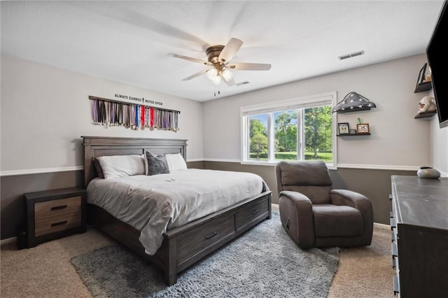 17201 NE 136th St, Kearney, MO 64060 - bedroom with carpet and a ceiling fan