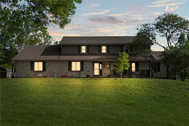 17201 NE 136th St, Kearney, MO 64060 - view of front facade featuring a front lawn