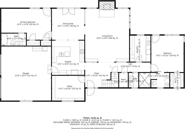 17201 NE 136th St, Kearney, MO 64060 - view of floor plan / room layout