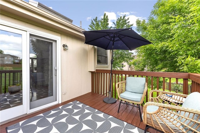 11004 N Kentucky Pl, Kansas City, MO 64157 - view of deck