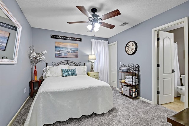 8904 NE 94th Pl, Kansas City, MO 64157 - bedroom with carpet floors, baseboards, and ceiling fan
