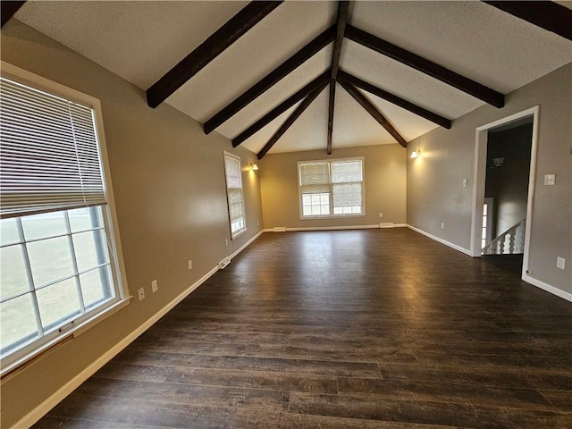 4307 211th St, Belton, MO 64012 - empty room featuring dark wood-style floors and baseboards