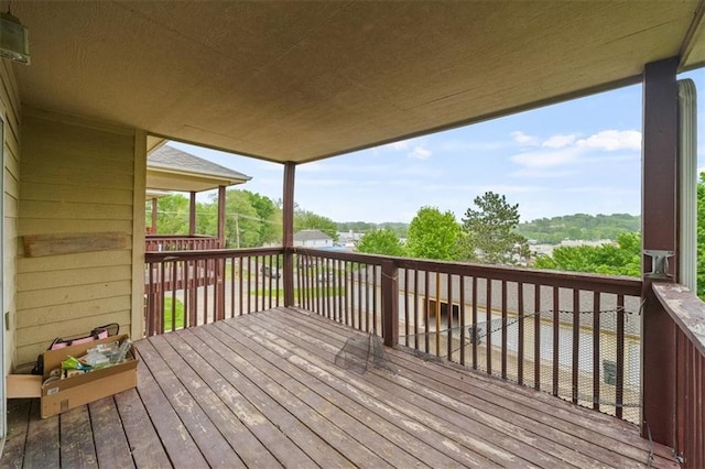425 Thornton St, Leavenworth, KS 66048 - view of deck