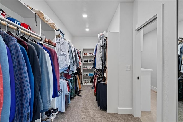 22622 W 87th Ter, Lenexa, KS 66227 - walk in closet featuring carpet