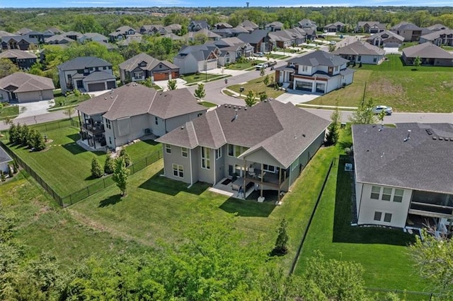 22622 W 87th Ter, Lenexa, KS 66227 - aerial view of residential area