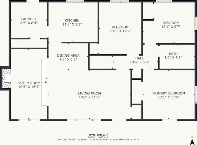 1400 NE 67th Ter, Gladstone, MO 64118 - property floor plan