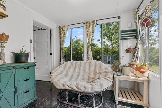 5801 E 56th St, Kansas City, MO 64129 - view of sunroom